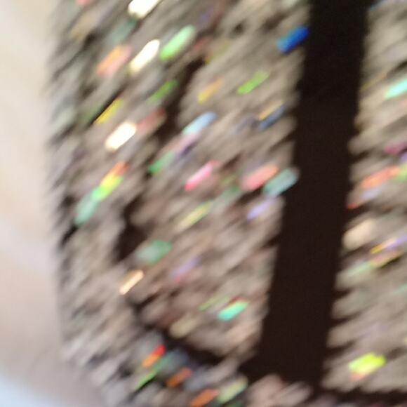 Justice Black and Silver Crossbody Bag. Sparkle, Sequins, School - Picture 4 of 8